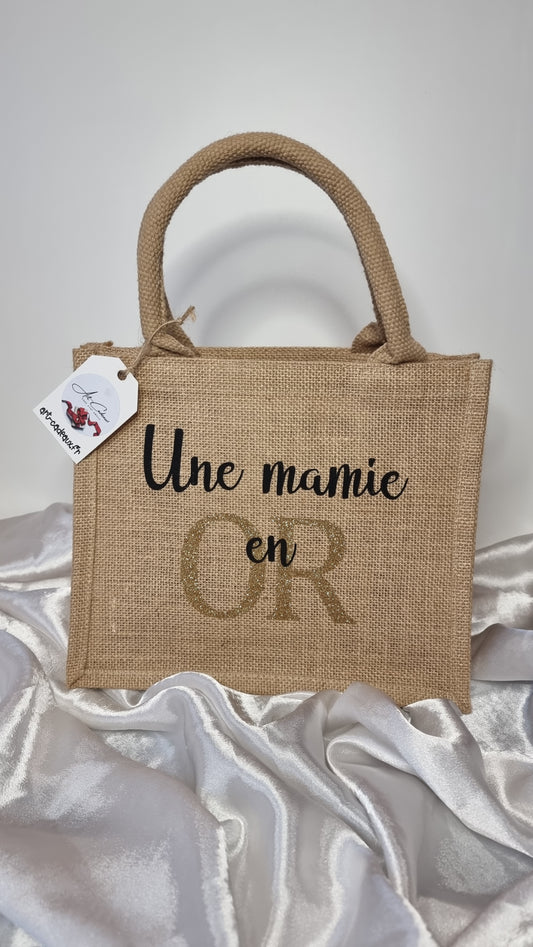 Sac " Une ... en OR "