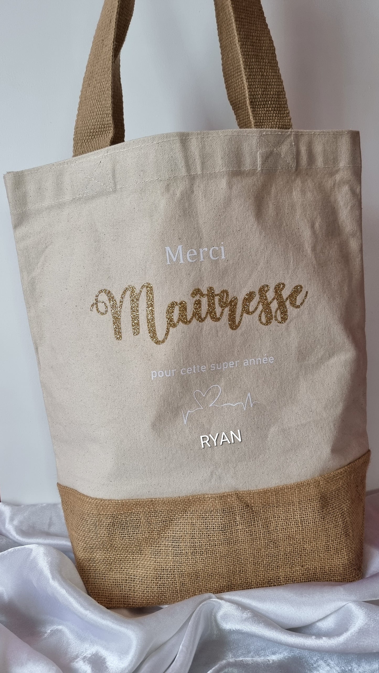 Sac pour Maîtresse cotton et jute
