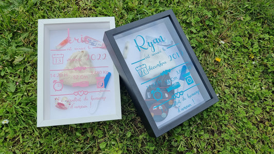 Cadre "Naissance" vide