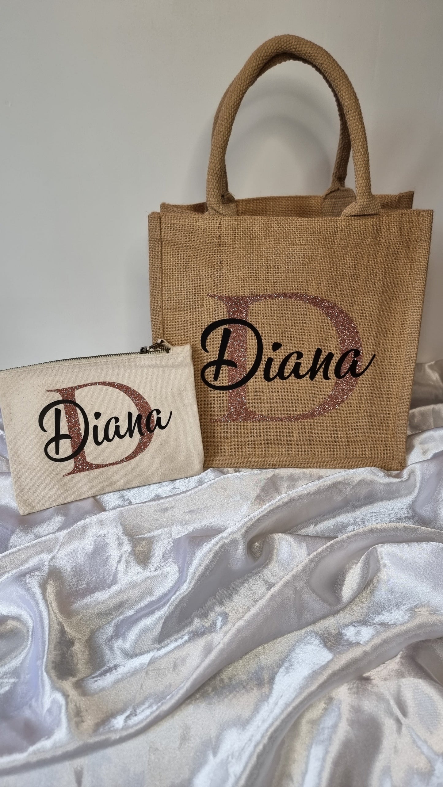 Le duo sac et trousse Prenom